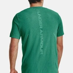 Under Armour SHORT SLEEVES UA SEAMLESS GRID SS - Koszulka Sportowa - Birdie Green 7 Under Armour SHORT SLEEVES UA SEAMLESS GRID SS - Koszulka Sportowa - Birdie Green -Under Armour shop 78f051bc9ad14dda9a691ac4d3760938
