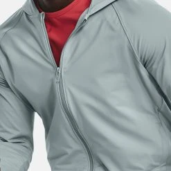 Under Armour LONG-SLEEVES MERIDIAN - Bluza Rozpinana - Harbor Blue -Under Armour shop 7a2cf5c0ab02430bb4c8db7b7d9a7621