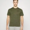 Under Armour TECH VENT JACQUARD SS - Koszulka Sportowa - Marine Od Green/black