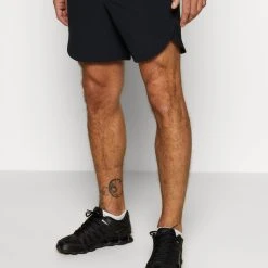 Under Armour STRETCH - Krótkie Spodenki Sportowe - Black/metallic Solder