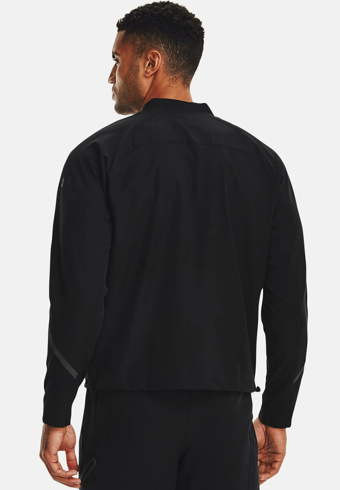 Under Armour LONG-SLEEVES UNSTOPPABLE - Kurtka Sportowa - Black 3 Under Armour LONG-SLEEVES UNSTOPPABLE - Kurtka Sportowa - Black - obrazek 3