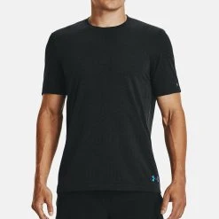 Under Armour SHORT-SLEEVES RUSH SEAMLESS SS - T-shirt Basic - Black