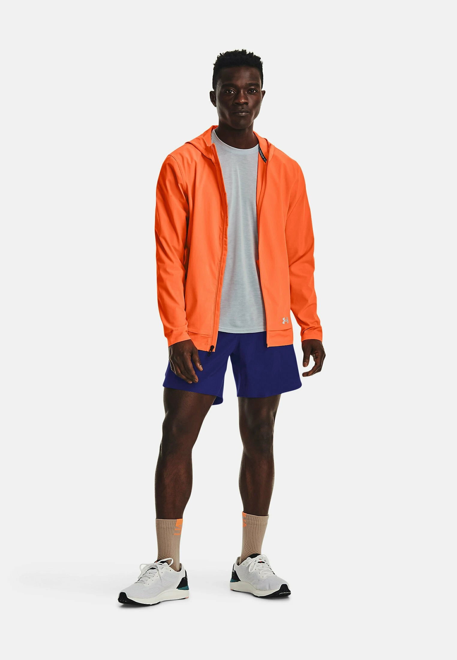 Under Armour UA ANYWHERE STORM - Kurtka Sportowa - Orange Blast 2 Under Armour UA ANYWHERE STORM - Kurtka Sportowa - Orange Blast - obrazek 2