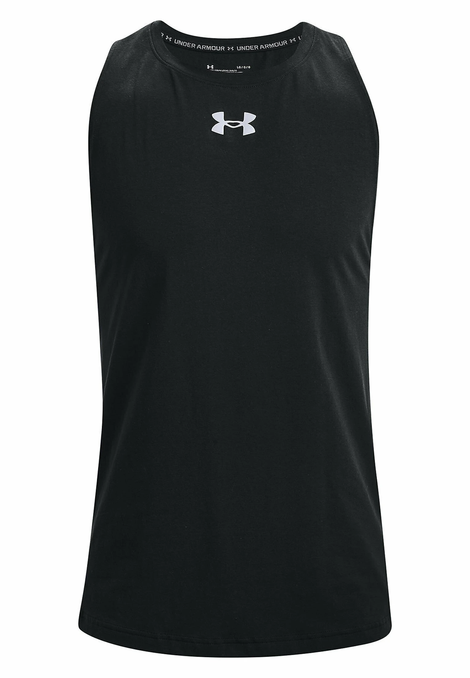 BASELINE TANK - Top - black Under Armour BASELINE TANK - Top - Black -Under Armour shop 816e0f20b2894cf1b84cacd0309eaaa3
