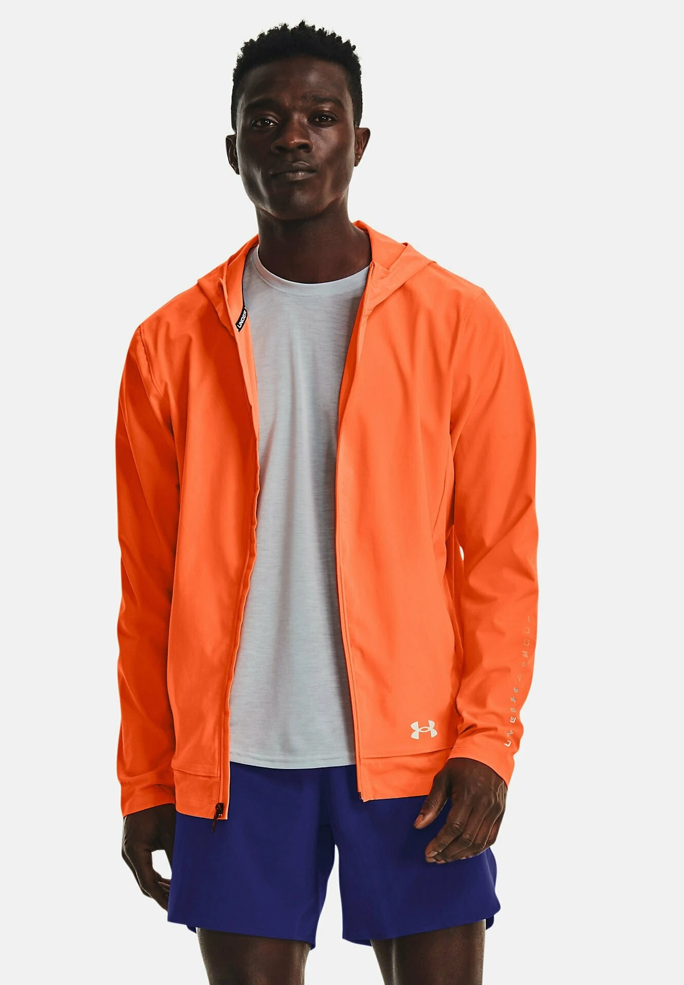 Under Armour UA ANYWHERE STORM - Kurtka Sportowa - Orange Blast 1 Under Armour UA ANYWHERE STORM - Kurtka Sportowa - Orange Blast