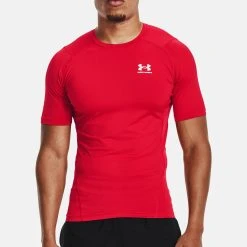 Under Armour HG COMPRESSION - Koszulka Sportowa - Red