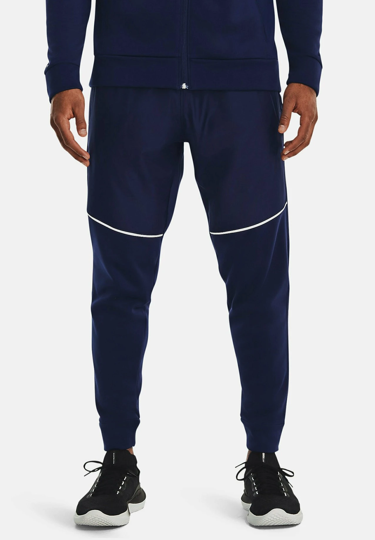UA AF STORM - Spodnie treningowe - midnight navy Under Armour UA AF STORM - Spodnie Treningowe - Midnight Navy -Under Armour shop 872a12841a014ac4ae733b66b95283ad