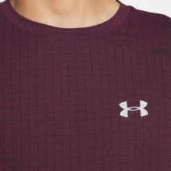 Under Armour SEAMLESS GRID - Koszulka Sportowa - Dark Maroon/mod Gray 6 Under Armour SEAMLESS GRID - Koszulka Sportowa - Dark Maroon/mod Gray -Under Armour shop 882c5642bab94d87b6677126001713c2 scaled