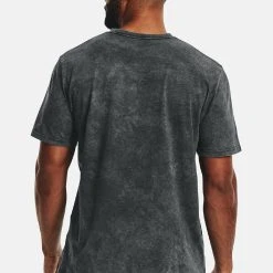 Under Armour SHORT SLEEVE GRAPH UA WASH TONAL SPORTSTYLE SS - T-shirt Z Nadrukiem - Black Medium Heather 2 Under Armour SHORT SLEEVE GRAPH UA WASH TONAL SPORTSTYLE SS - T-shirt Z Nadrukiem - Black Medium Heather -Under Armour shop 888d28a577fb4d73a9f71d0029f1d349