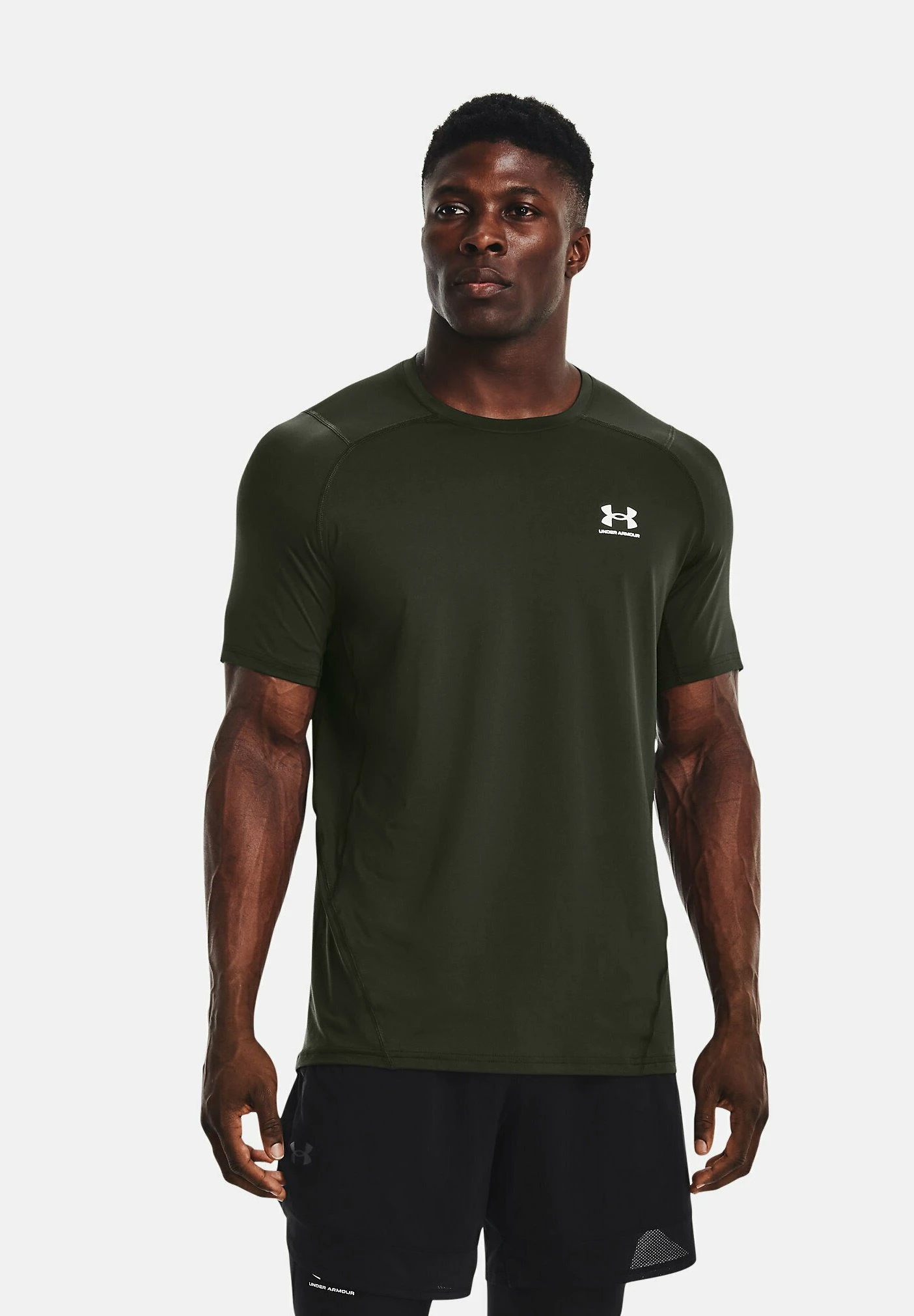 T-shirt basic - baroque green Under Armour T-shirt Basic - Baroque Green -Under Armour shop 8903099c83514c7bb64b6a3a4b995b6d