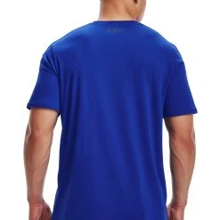 Under Armour BOXED STYLE - T-shirt Z Nadrukiem - Blue -Under Armour shop 895f42096c334ae9880cfb1c11dc5a7a