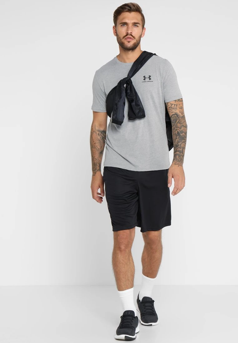 SPORTSTYLE LC SS - T-shirt basic - steel light heather/black Under Armour SPORTSTYLE LC SS - T-shirt Basic - Steel Light Heather/black -Under Armour shop 8a7d01d9318c49efac654dd1e86a6d92