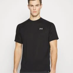 Under Armour TECH REFLECTIVE - Koszulka Sportowa - Black