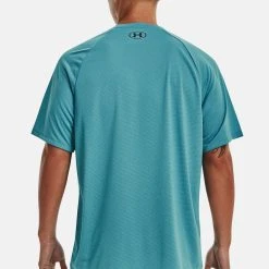 Under Armour NOVELTY TECH 2.0 TRAININGS - T-shirt Z Nadrukiem - Glacier Blue 2 Under Armour NOVELTY TECH 2.0 TRAININGS - T-shirt Z Nadrukiem - Glacier Blue -Under Armour shop 8ad0924214ab48738e9d204171e96cfc