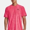 Under Armour TECH VENT JACQUARD SS - Koszulka Sportowa - Pink Shock
