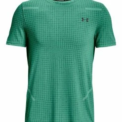 Under Armour SHORT SLEEVES UA SEAMLESS GRID SS - Koszulka Sportowa - Birdie Green 8 Under Armour SHORT SLEEVES UA SEAMLESS GRID SS - Koszulka Sportowa - Birdie Green -Under Armour shop 8e021e667014445387970b2e051a8af6