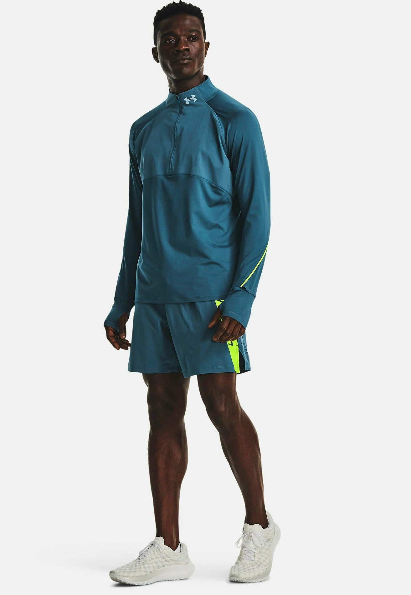 QUALIFIER RUN - Bluza - static blue Under Armour QUALIFIER RUN - Bluza - Static Blue -Under Armour shop 8f20dbcce1fe403bb99857c464d12491