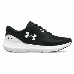 Under Armour VISUAL CUSHIONING UA BGS SURGE - Obuwie Do Biegania Treningowe - Black -Under Armour shop 9257f5eda16242039d3335af8f629c39