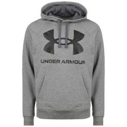 Under Armour Bluza Z Kapturem - Pitch Gray Light Heather