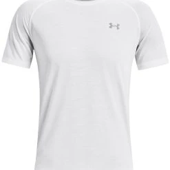 Under Armour STREAKER - Koszulka Sportowa - White -Under Armour shop 942f879ccf3d46fbac1ff5108df31feb