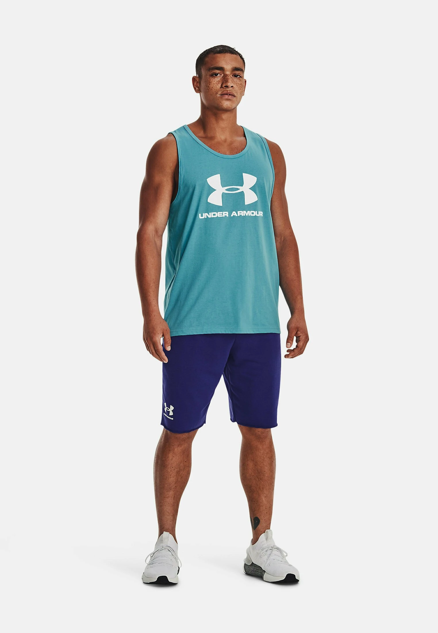 SPORTSTYLE LOGO - Top - glacier blue Under Armour SPORTSTYLE LOGO - Top - Glacier Blue -Under Armour shop 947c67b75a2548aead95bc03210341da