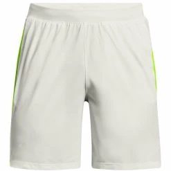Under Armour LAUNCH - Krótkie Spodenki Sportowe - Gray Mist -Under Armour shop 94c6bbdbc6514d228c05239776ab10e0