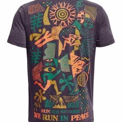 Under Armour SHORT SLEEVE GRAPH UA WE RUN IN PEACE SS - T-shirt Z Nadrukiem - Tux Purple 5 Under Armour SHORT SLEEVE GRAPH UA WE RUN IN PEACE SS - T-shirt Z Nadrukiem - Tux Purple -Under Armour shop 96600187ba4a405eb8c1b9dd1e36eba0