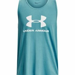 Under Armour SPORTSTYLE LOGO - Top - Glacier Blue 3 Under Armour SPORTSTYLE LOGO - Top - Glacier Blue -Under Armour shop 9807930a142c4e41a726ed392d3adc0a