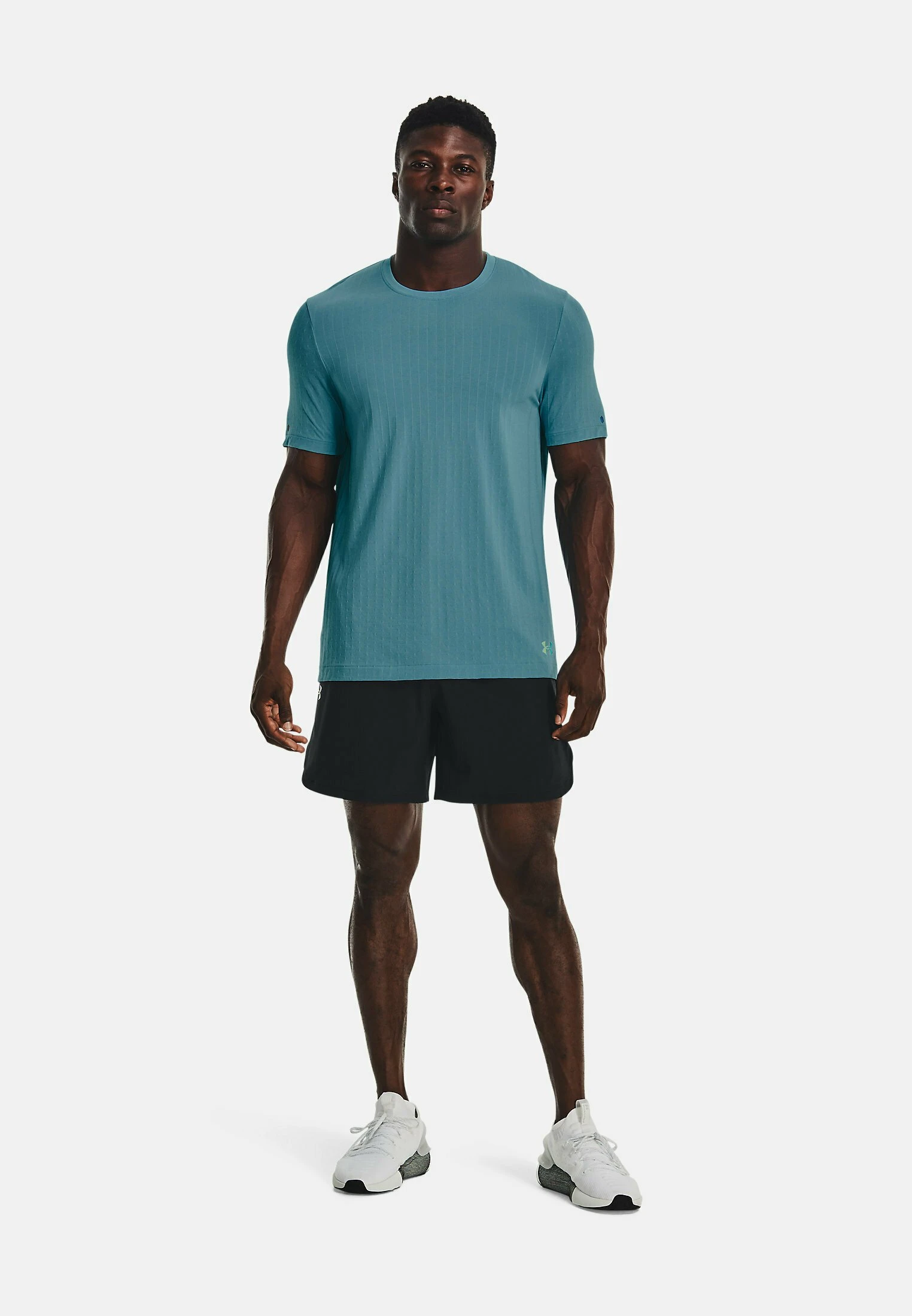 SHORT-SLEEVES RUSH SEAMLESS SS - T-shirt basic - glacier blue Under Armour SHORT-SLEEVES RUSH SEAMLESS SS - T-shirt Basic - Glacier Blue -Under Armour shop 981515550b4347a5931a3912275f2ca6