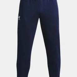 Under Armour ESSENTIAL - Spodnie Treningowe - Midnight Navy 4 Under Armour ESSENTIAL - Spodnie Treningowe - Midnight Navy -Under Armour shop 993976c7546c4c4fbac2e7d71da5c0fc