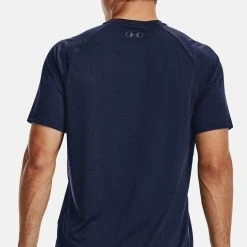 Under Armour NOVELTY TECH 2.0 TRAININGS - T-shirt Z Nadrukiem - Blue -Under Armour shop 99486b0e470f4bf0bbcbb0bde47b7efa scaled