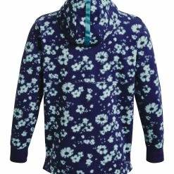 Under Armour LONG SLEEVE ACCELERATE - Bluza Z Kapturem - Sonar Blue -Under Armour shop 9b55d8e057294e109a9f75856bf03c9b