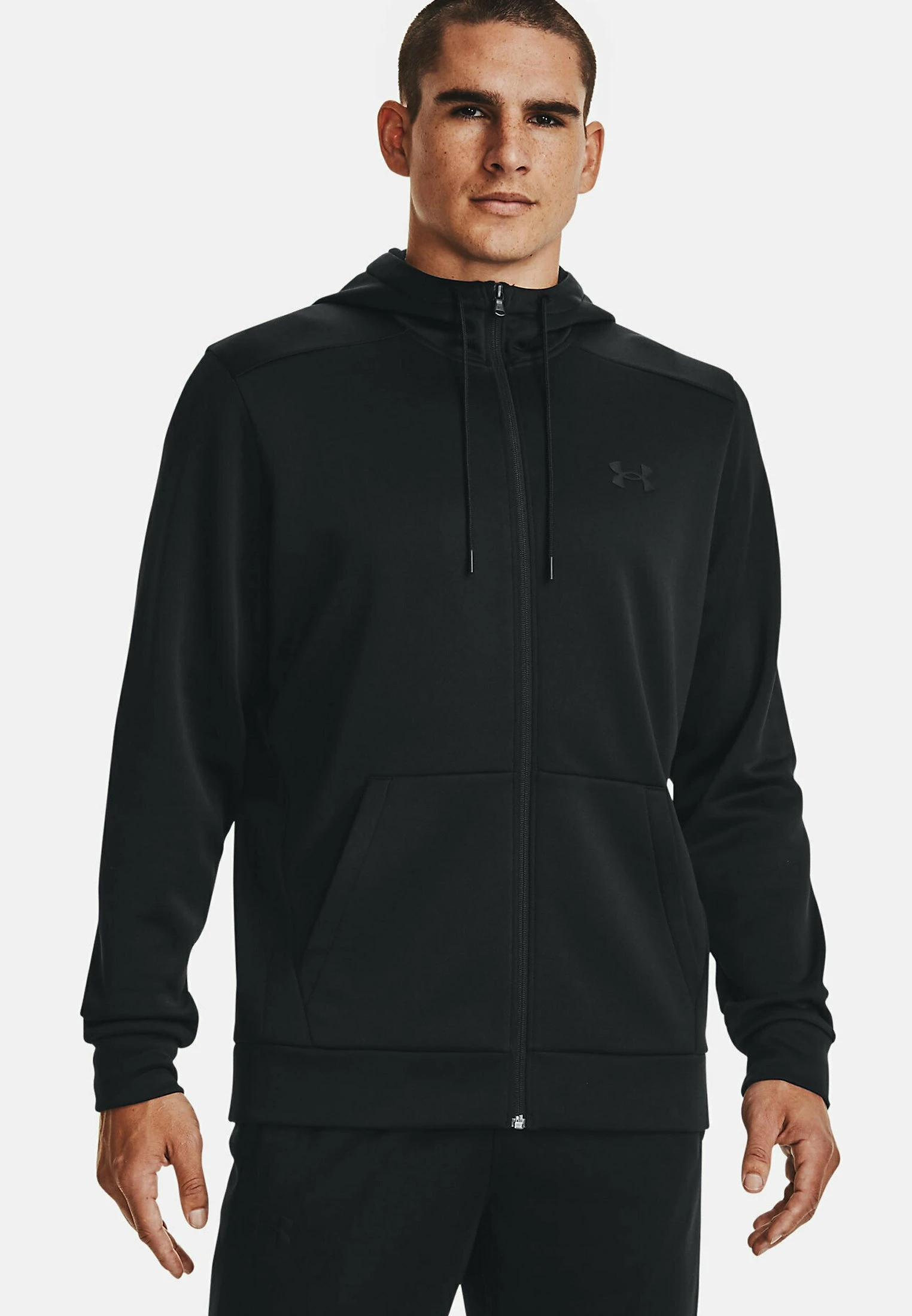 Under Armour Bluza Rozpinana - Black 1 Under Armour Bluza Rozpinana - Black