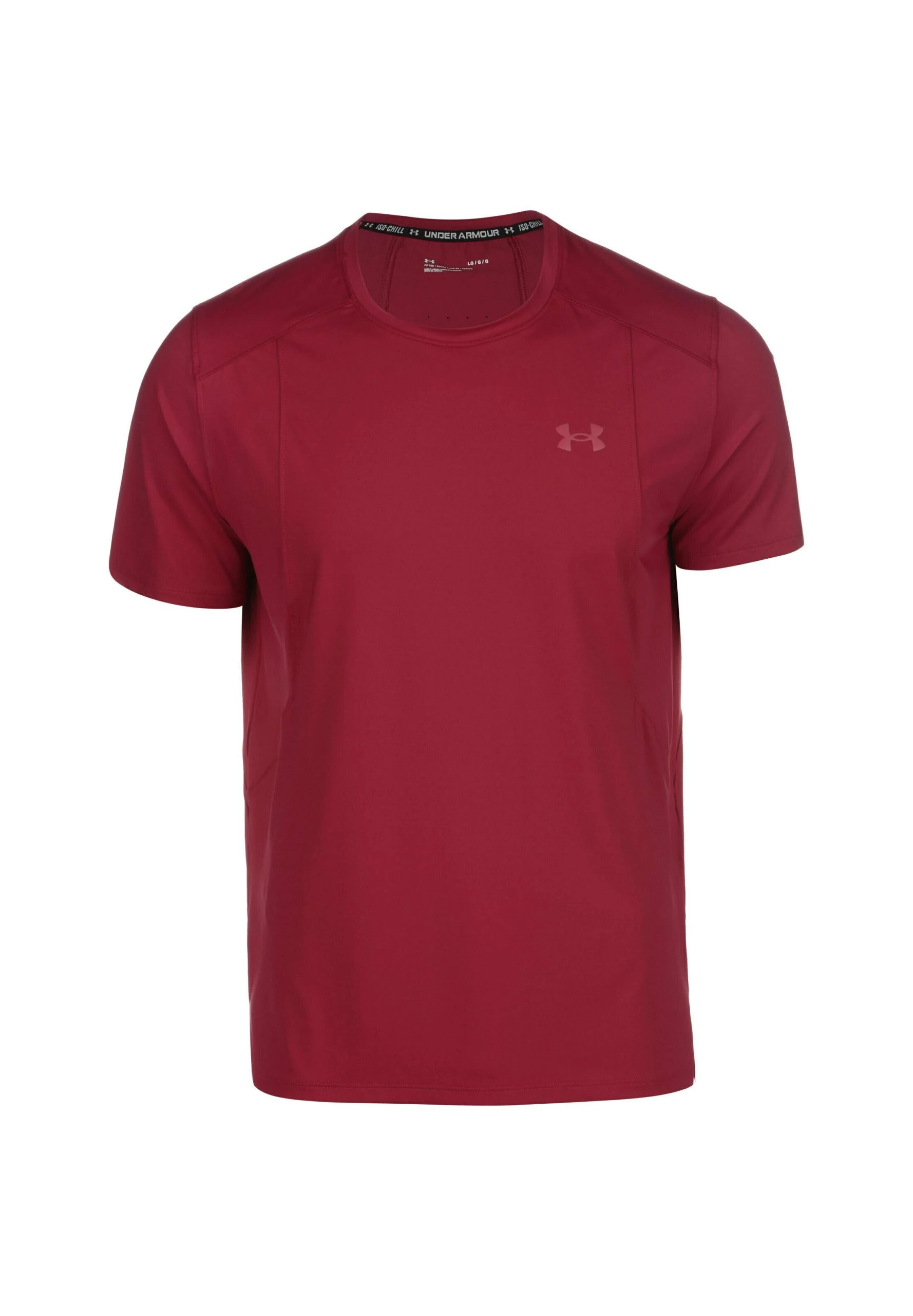 Under Armour CHILL LASER TRAININGS - T-shirt Z Nadrukiem - Black Rose Black Rose Reflective 1 Under Armour CHILL LASER TRAININGS - T-shirt Z Nadrukiem - Black Rose Black Rose Reflective