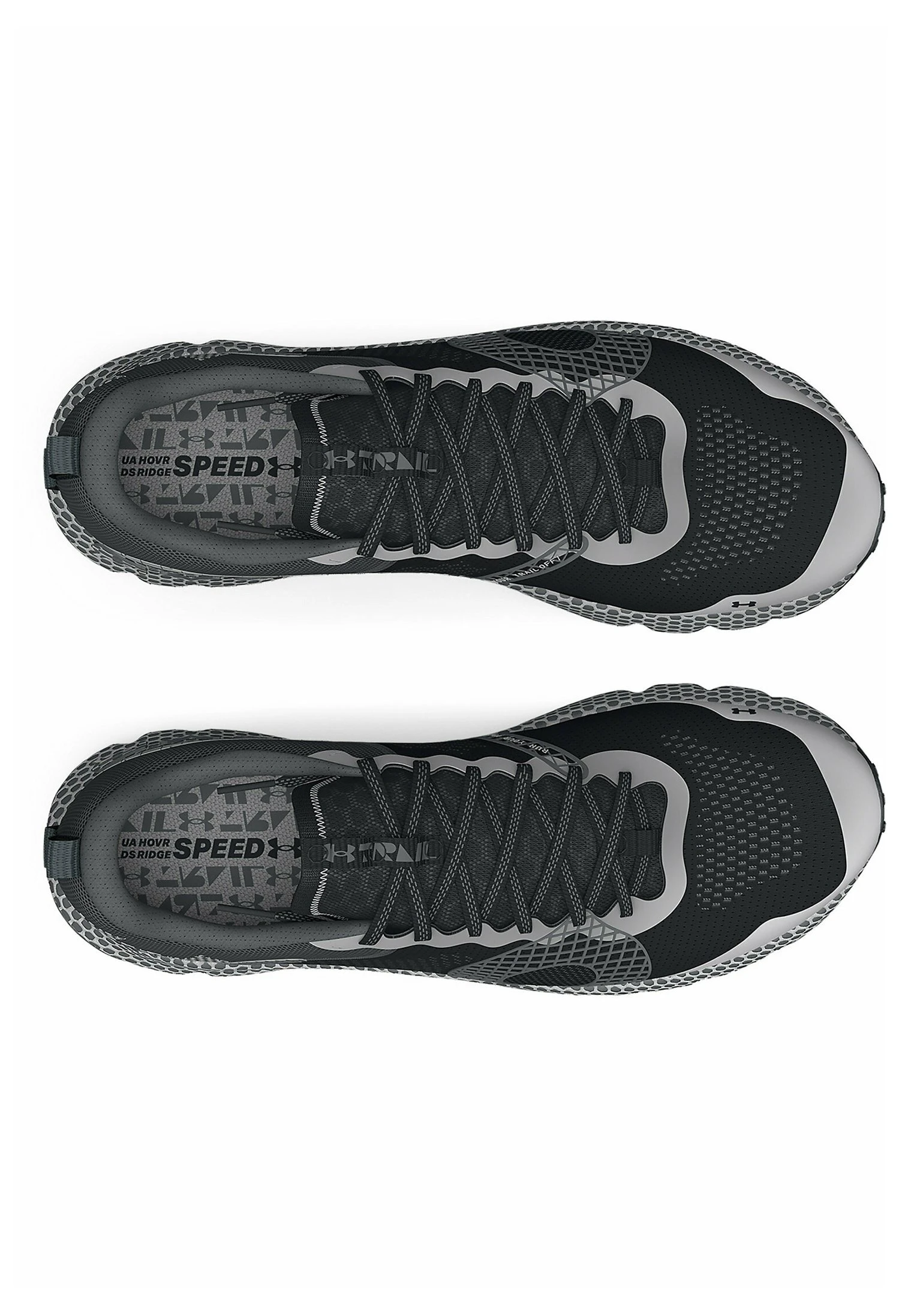 UA U HOVR DS RIDGE SPD UNISEX - Obuwie do biegania Szlak - black Under Armour UA U HOVR DS RIDGE SPD UNISEX - Obuwie Do Biegania Szlak - Black -Under Armour shop 9cc42d0debf2494b98baf903a5058142