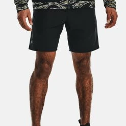 Under Armour UA UNSTOPPABLE HYBRID - Krótkie Spodenki Sportowe - Black