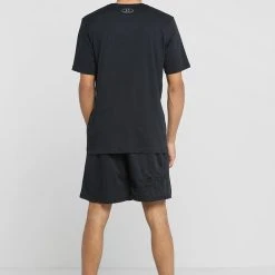 Under Armour TECH MESH - Krótkie Spodenki Sportowe - Black/pitch Gray -Under Armour shop 9dabbcf23b18426dbcfa225b5687b7fd