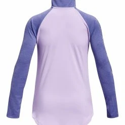 Alternative view of Under Armour UA TECH GRAPHIC 1/2 ZIP - Bluzka Z Długim Rękawem - Purple
