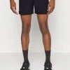 Under Armour VANISH SHORTS - Krótkie Spodenki Sportowe - Black/pitch Gray
