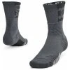 Under Armour HIGH UA PLAYMAKER MID-CREW - Skarpety Sportowe - Pitch Gray