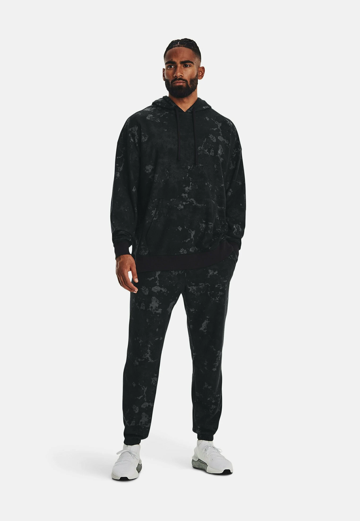 UA JOURNEY TERRY - Spodnie treningowe - black (001) Under Armour UA JOURNEY TERRY - Spodnie Treningowe - Black (001) -Under Armour shop a1bee76bf3c14fa0add09ae7c8d2f728