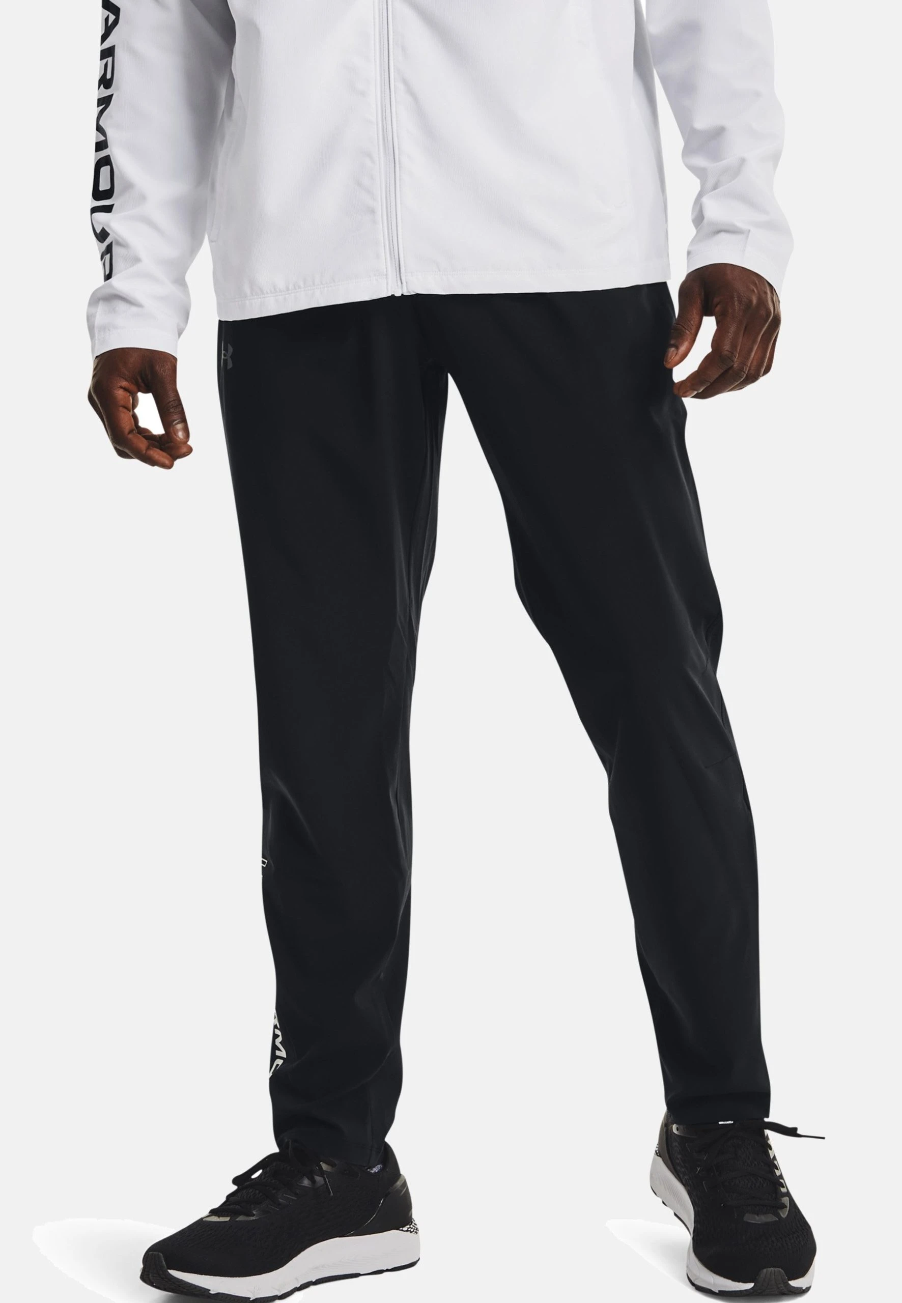 UA STORM RUN PANT - Spodnie treningowe - black / white / reflective Under Armour UA STORM RUN PANT - Spodnie Treningowe - Black / White / Reflective -Under Armour shop a270e7b288454cc5870302447bf58cfc scaled