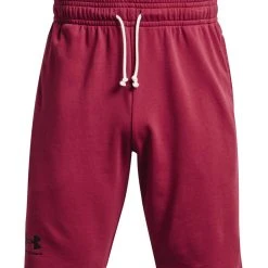 Under Armour RIVAL - Krótkie Spodenki Sportowe - Pink
