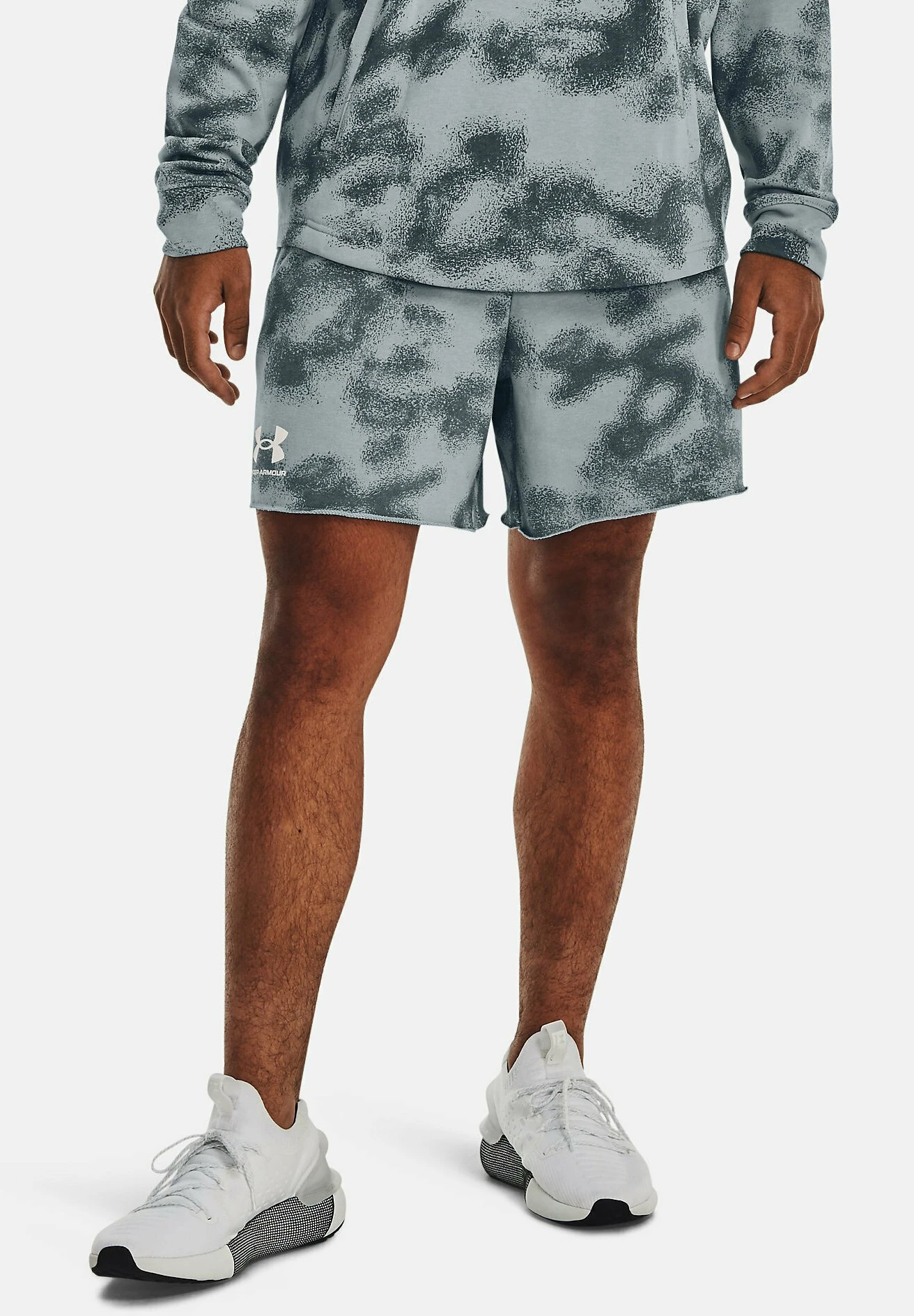 UA RIVAL TERRY 6IN - Krótkie spodenki sportowe - harbor blue Under Armour UA RIVAL TERRY 6IN - Krótkie Spodenki Sportowe - Harbor Blue -Under Armour shop a59376e3ace94b42b911161ceffd2258