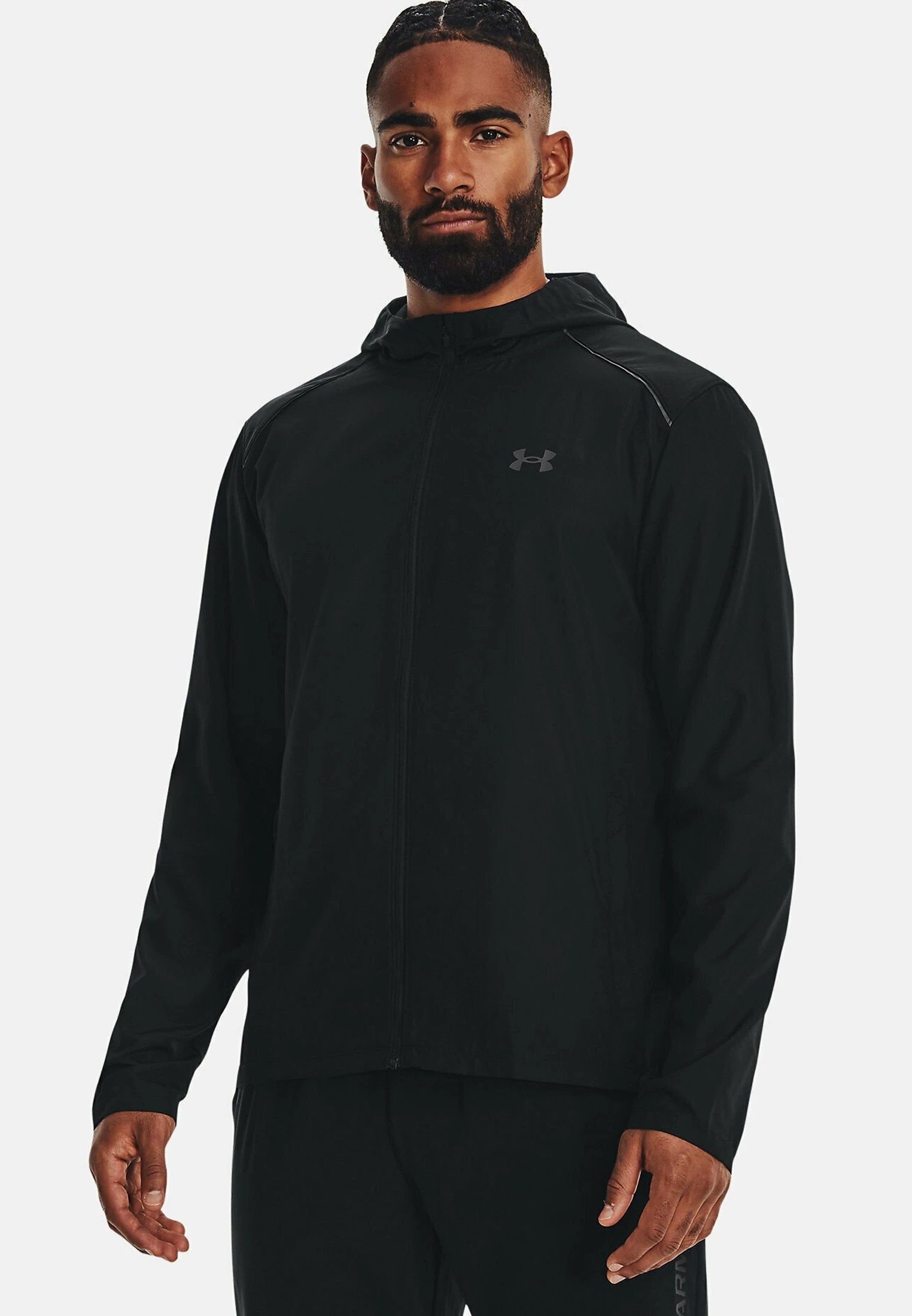 STORM RUN - Kurtka sportowa - black Under Armour STORM RUN - Kurtka Sportowa - Black -Under Armour shop a8c493501aa0459f8bfc55a7f5dd9474