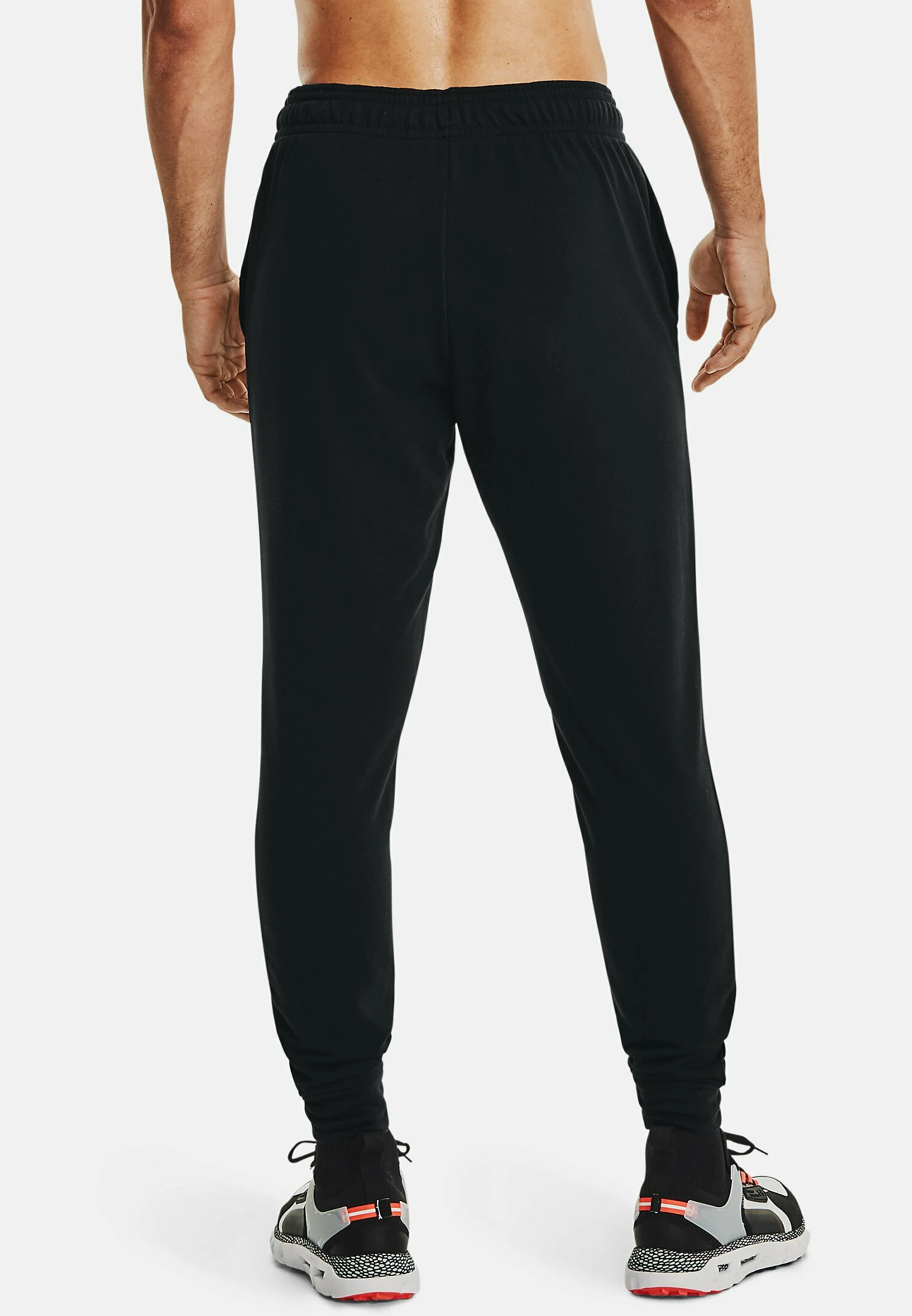 Under Armour RIVAL TERRY - Spodnie Treningowe - Black 3 Under Armour RIVAL TERRY - Spodnie Treningowe - Black - obrazek 3