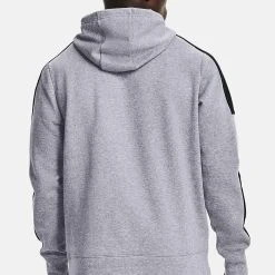 Under Armour BASELINE FLEECE - Bluza Z Kapturem - Grey -Under Armour shop aa4d86e0ed82468287b483dfecee01e3