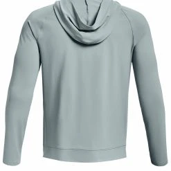 Under Armour LONG-SLEEVES MERIDIAN - Bluza Rozpinana - Harbor Blue -Under Armour shop ae5b0313c71f4134b7b556d031d6d6b9