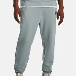 Under Armour UA SUMMIT - Spodnie Treningowe - Harbor Blue