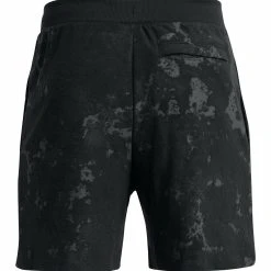 Under Armour JOURNEY TERRY - Krótkie Spodenki Sportowe - Black -Under Armour shop b0e3150c12bb4bf885a3c2ed071ae77d